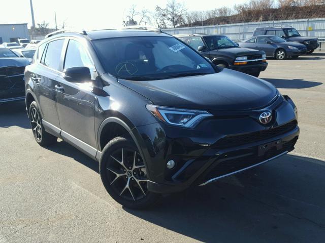 2T3JFREV2HW644232 - 2017 TOYOTA RAV4 SE BLACK photo 1