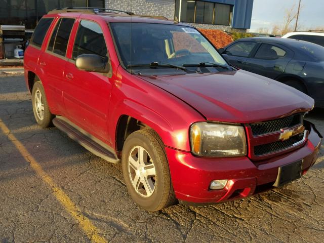 1GNDT13S962246996 - 2006 CHEVROLET TRAILBLAZE BURGUNDY photo 1