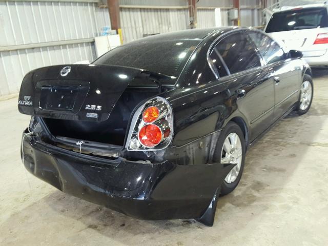 1N4AL11D96C270439 - 2006 NISSAN ALTIMA S BLACK photo 4