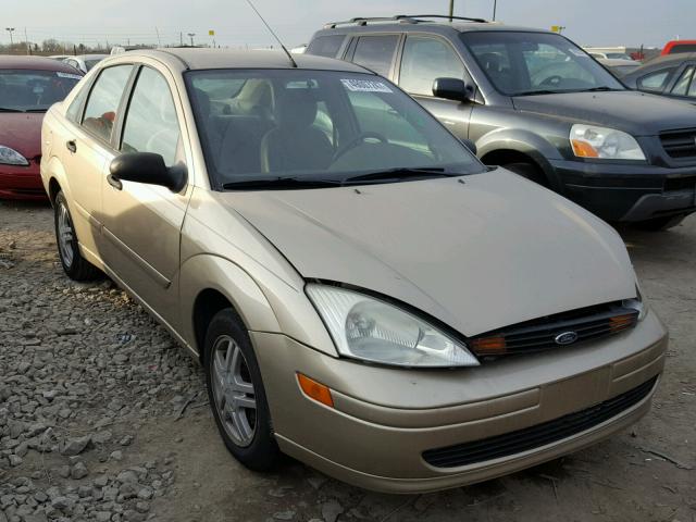 1FAFP34P02W338891 - 2002 FORD FOCUS SE GOLD photo 1