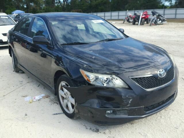 4T1BE46KX8U782897 - 2008 TOYOTA CAMRY CE BLACK photo 1