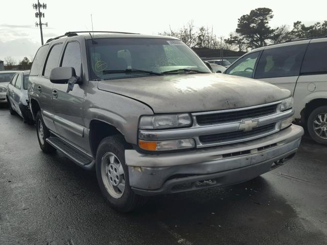 1GNEK13T61R127402 - 2001 CHEVROLET TAHOE K150 TAN photo 1