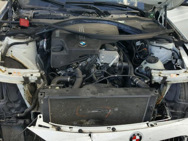 WBA3C1G53DNR49401 - 2013 BMW 328 I SULE WHITE photo 7