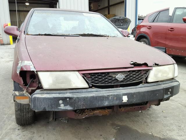 1N4AB41D2WC714037 - 1998 NISSAN SENTRA E MAROON photo 9