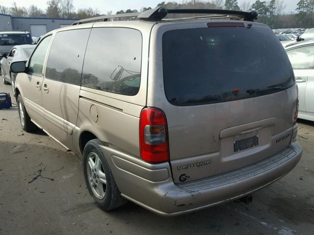 1GNDX13E34D244127 - 2004 CHEVROLET VENTURE LU GOLD photo 3