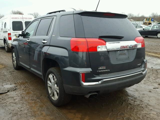 2GKFLUEK4H6107689 - 2017 GMC TERRAIN SL GRAY photo 3