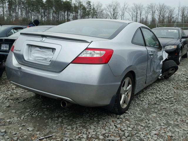 2HGFG12866H574770 - 2006 HONDA CIVIC EX SILVER photo 4