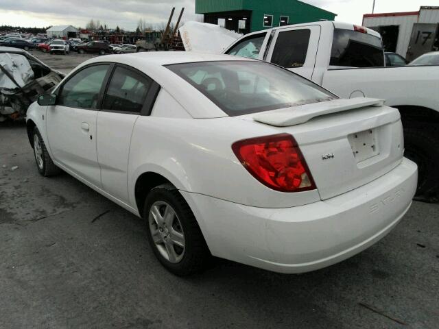 1G8AM15F17Z176955 - 2007 SATURN ION LEVEL WHITE photo 3