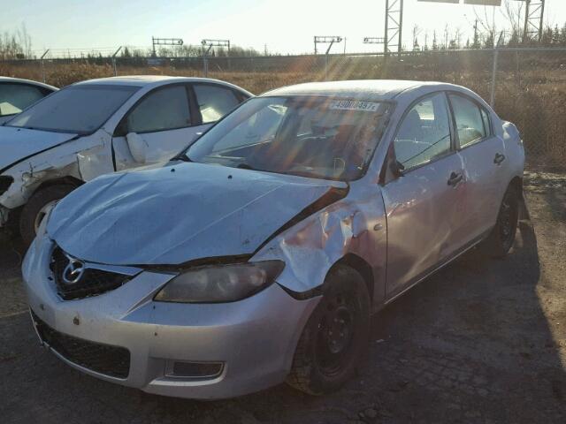 JM1BK32F181128811 - 2008 MAZDA 3 I SILVER photo 2