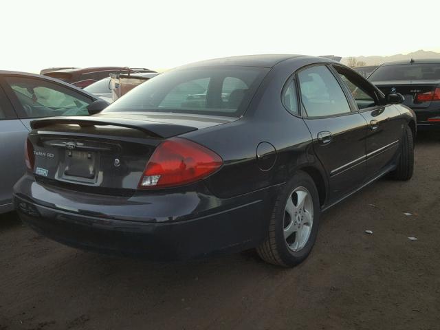 1FAFP55S53G149776 - 2003 FORD TAURUS SES BLACK photo 4