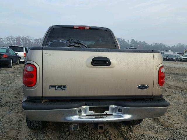 1FTRW076X2KE18489 - 2002 FORD F150 SUPER GOLD photo 9