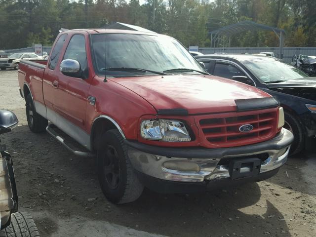 1FTRX17L62NA30134 - 2002 FORD F150 RED photo 1