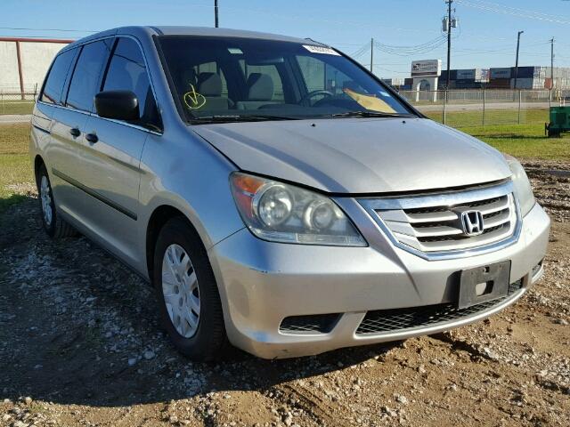 5FNRL382X8B106782 - 2008 HONDA ODYSSEY LX SILVER photo 1