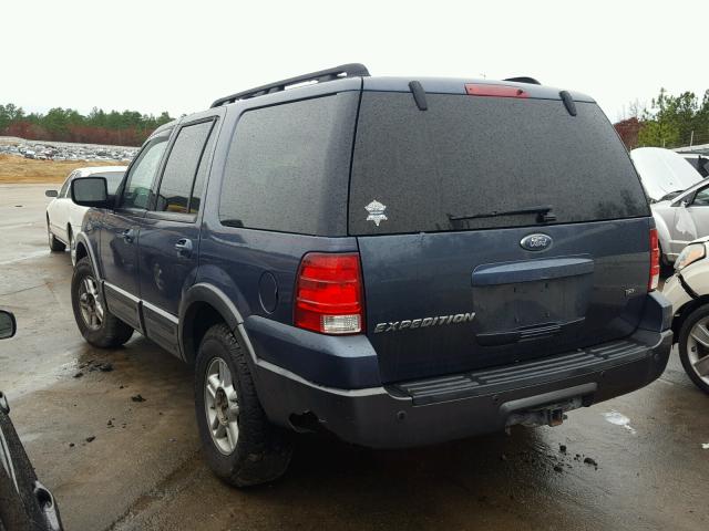 1FMFU16506LA27645 - 2006 FORD EXPEDITION BLUE photo 3