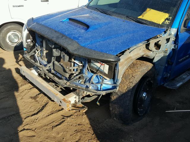 5TEUU42NX6Z188606 - 2006 TOYOTA TACOMA ACC BLUE photo 9