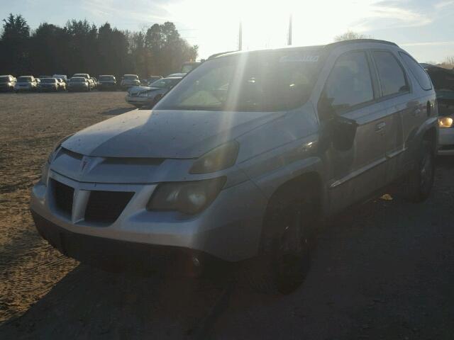 3G7DA03E75S541261 - 2005 PONTIAC AZTEK SILVER photo 2