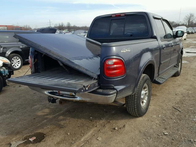 1FTRW08L71KE35771 - 2001 FORD F150 SUPER BLUE photo 4