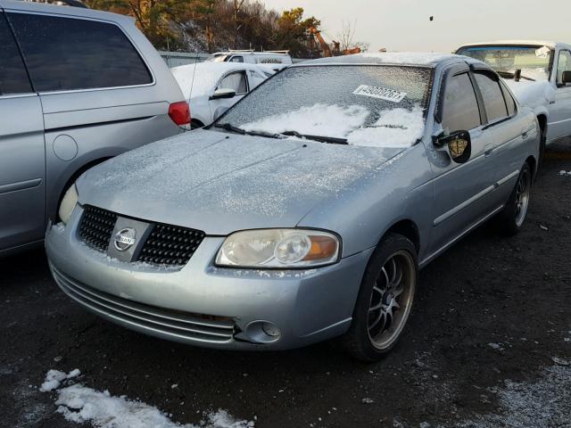 3N1CB51D14L863827 - 2004 NISSAN SENTRA 1.8 SILVER photo 2