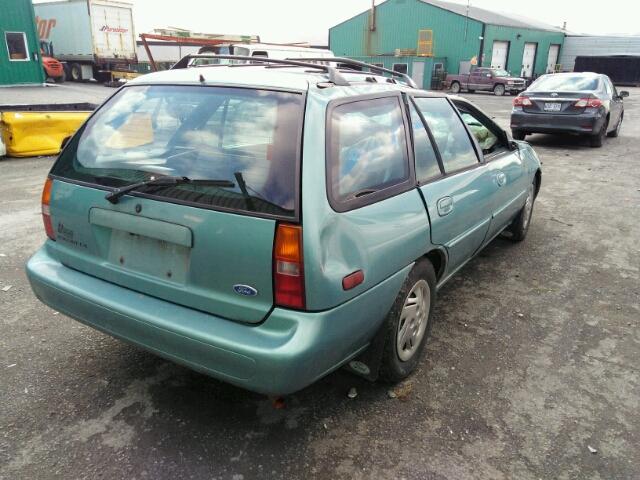 1FALP15PXVW107779 - 1997 FORD ESCORT LX TURQUOISE photo 4