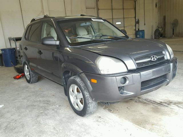 KM8JM12B78U897721 - 2008 HYUNDAI TUCSON GLS GRAY photo 1