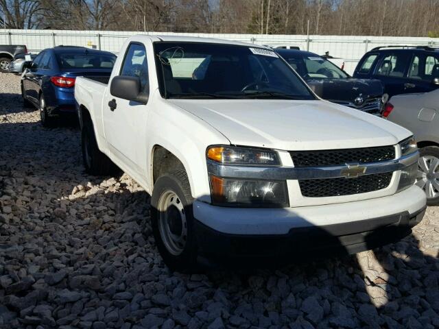 1GCCSBD94A8128286 - 2010 CHEVROLET COLORADO WHITE photo 1