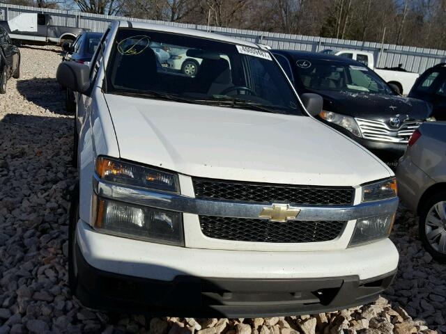 1GCCSBD94A8128286 - 2010 CHEVROLET COLORADO WHITE photo 9