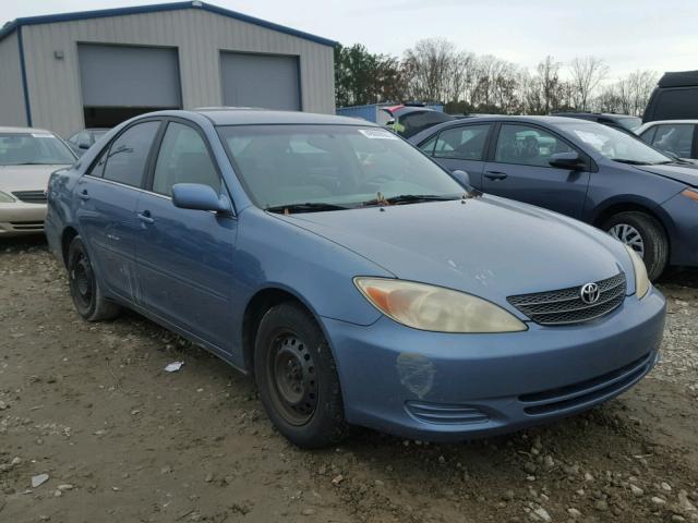 4T1BE32K63U667674 - 2003 TOYOTA CAMRY LE BLUE photo 1