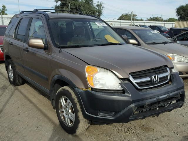 JHLRD78803C026974 - 2003 HONDA CR-V EX GOLD photo 1