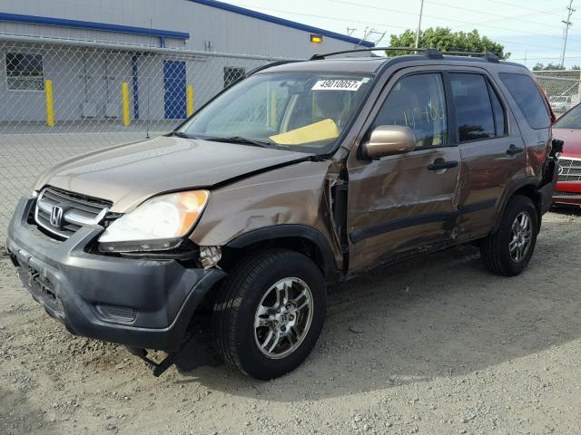 JHLRD78803C026974 - 2003 HONDA CR-V EX GOLD photo 2