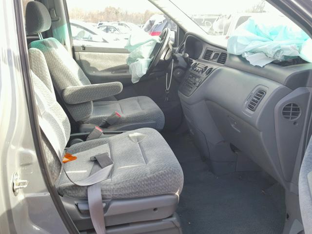 2HKRL18571H575995 - 2001 HONDA ODYSSEY LX GRAY photo 5