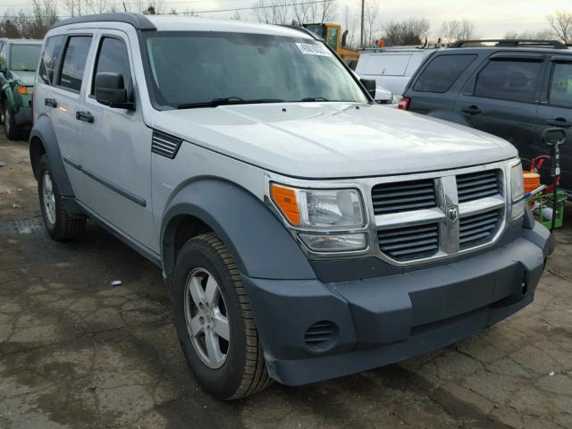 1D8GU28K28W234123 - 2008 DODGE NITRO SXT SILVER photo 1