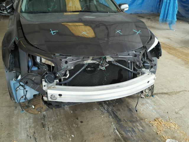 19UUA8F24AA004233 - 2010 ACURA TL GRAY photo 9