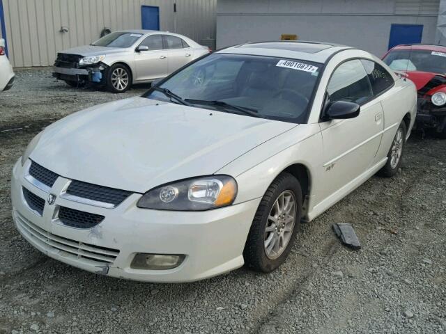 4B3AG52H43E124215 - 2003 DODGE STRATUS R/ WHITE photo 2