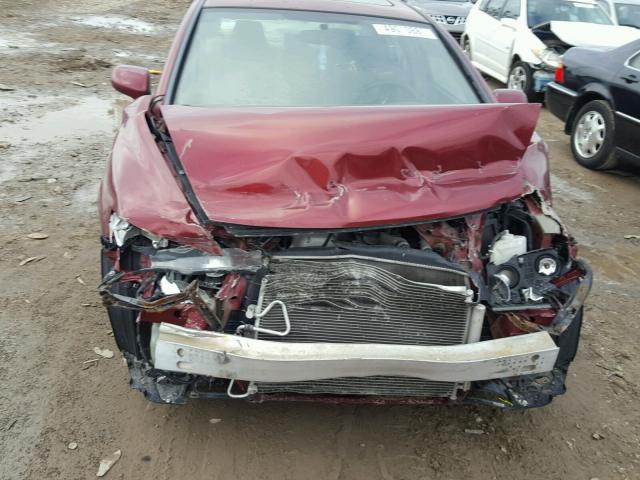 2HGFA16859H354441 - 2009 HONDA CIVIC EX MAROON photo 9