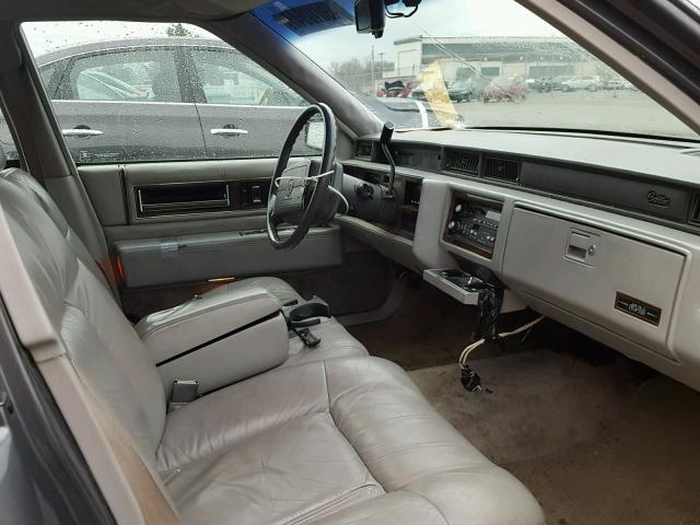 1G6CD53B6N4209032 - 1992 CADILLAC DEVILLE GRAY photo 5