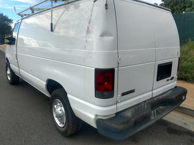 1FTNE24W19DA88922 - 2009 FORD ECONOLINE WHITE photo 3