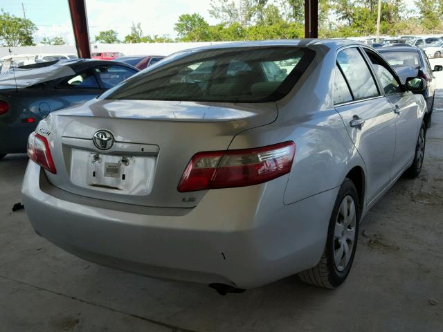 4T1BE46K79U395628 - 2009 TOYOTA CAMRY BASE SILVER photo 4