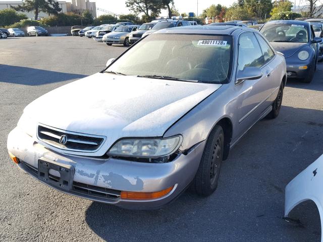 19UYA2257VL017647 - 1997 ACURA 3.0CL Srebrny zdjęcie 2