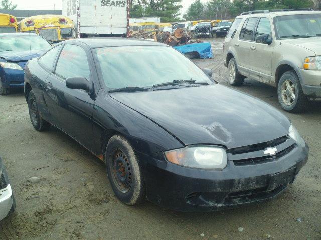 1G1JC12F847181860 - 2004 CHEVROLET CAVALIER BLACK photo 1