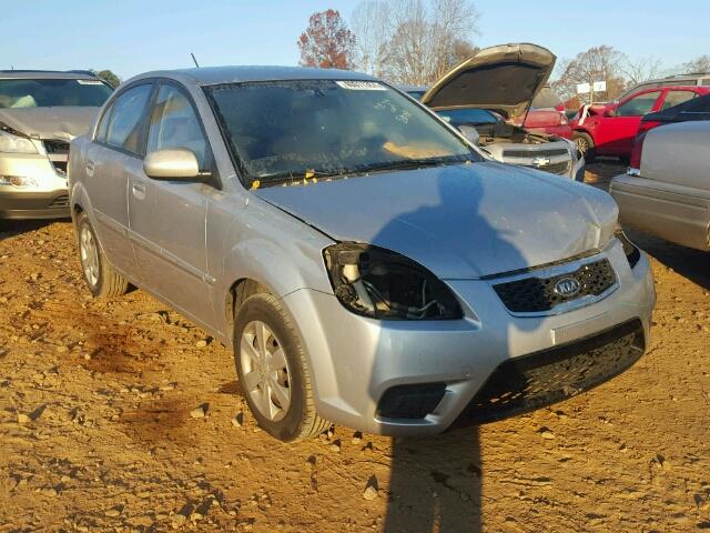 KNADH4A39B6941440 - 2011 KIA RIO BASE SILVER photo 1