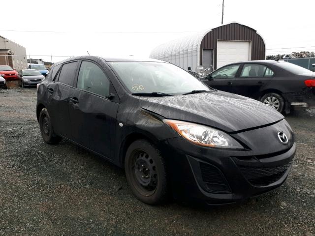 JM1BL1HF4A1267975 - 2010 MAZDA 3 I BLACK photo 1