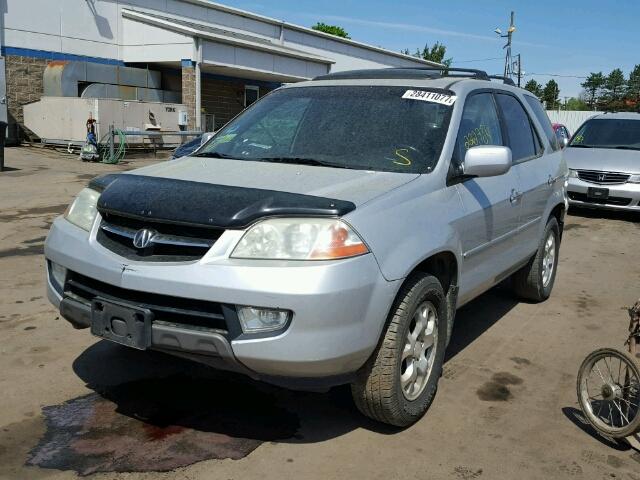 2HNYD18692H534841 - 2002 ACURA MDX TOURIN SILVER photo 2