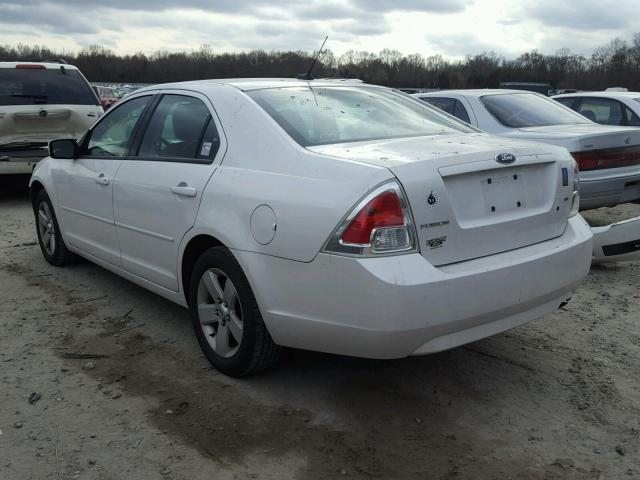 3FAHP07Z59R130877 - 2009 FORD FUSION SE WHITE photo 3