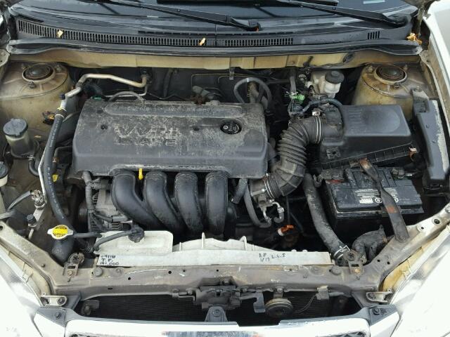 2T1BR32E25C850458 - 2005 TOYOTA COROLLA CE SILVER photo 7