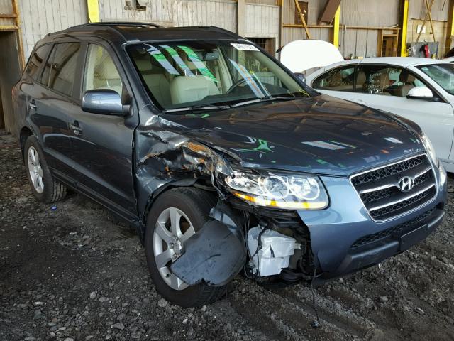 5NMSH13E39H278242 - 2009 HYUNDAI SANTA FE S GRAY photo 1