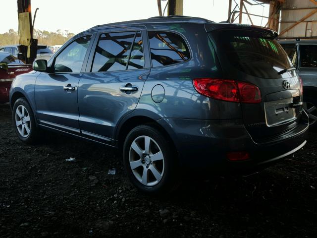 5NMSH13E39H278242 - 2009 HYUNDAI SANTA FE S GRAY photo 3