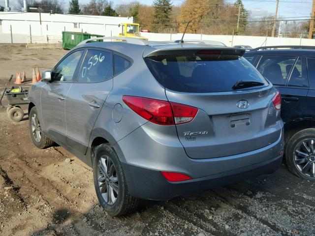 KM8JU3AG2FU989325 - 2015 HYUNDAI TUCSON LIM SILVER photo 3