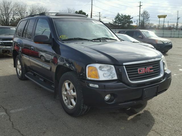 1GKDT13SX22409839 - 2002 GMC ENVOY BLACK photo 1