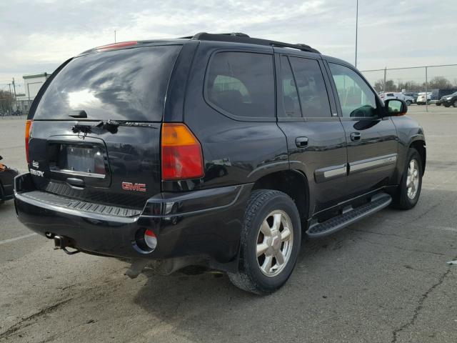 1GKDT13SX22409839 - 2002 GMC ENVOY BLACK photo 4