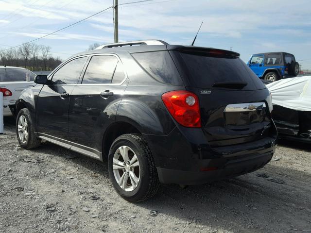 2GNALDEK3D6114673 - 2013 CHEVROLET EQUINOX LT BLACK photo 3